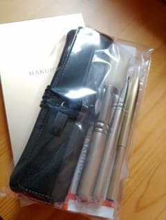 新品・未使用　　白鳳堂　メイクブラシセットのサムネイル