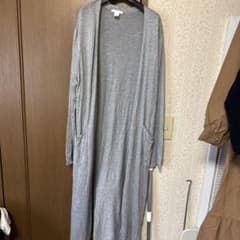 H&M ロングカーディガン グレー Mのサムネイル