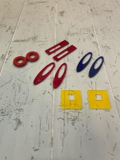 acrylic アクリリック/ GUM EARRING パーツ セットのサムネイル