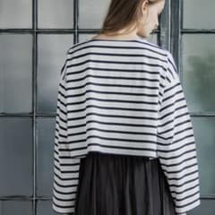 ボーダークロップドTシャツのサムネイル
