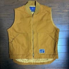 GAP ダック地 ベスト ブラウンのサムネイル
