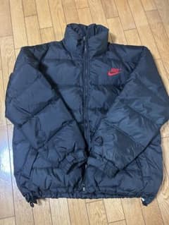 90's NIKE リバーシブル ダウンジャケット オーバーサイズ 黒 XLのサムネイル