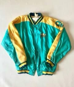 1980s adidasキルティングNylonスタジャン run dmc - メルカリ