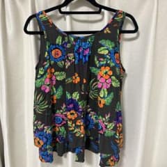 RODEO CROWNS 花柄 ノースリーブ チュニックのサムネイル