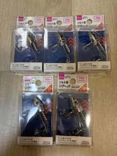 【新品未使用】DAISO ソルト用ジグヘッド 22g 5個セットのサムネイル