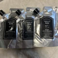 CRÈME DE ANN ブラッククリームシャンプー 3個セット 1000グラム