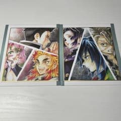 鬼滅の刃 柱合会議 蝶屋敷 複製ミニ色紙 ufotable - メルカリ