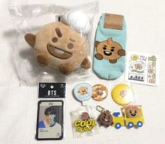 BTS ユンギ suga グッズセット BT21 shooky t-money - メルカリ
