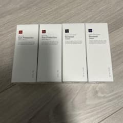 韓国人気な化粧品 ルネセル日焼け止めと再生クリーム計4点セット