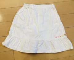familiarホワイト スカート 110cmのサムネイル
