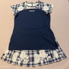 Admiral テニスウェア セットアップ 花柄 チェック - メルカリ