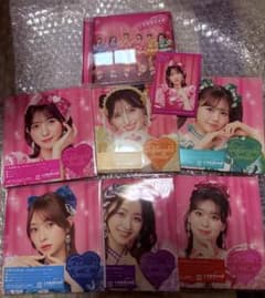 ときめき宣伝部　ときめきえがお　CD 7種セット　小泉遥香トレカ付き