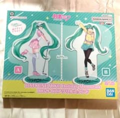 初音ミク　BIGサイズアクリルスタンド　A　Holiday Memories