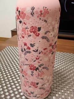 新品　500ml 花柄　タンブラー　ボトル　水筒　ピンクのサムネイル
