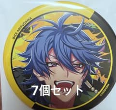 ヒプノシスマイク ヒプマイ 有栖川帝統 リバイバル缶バッジ 7個セット