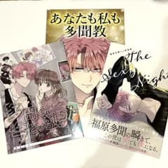 多聞くん今どっち イラスト集 写真集 多聞教フライヤー 非売品 花と