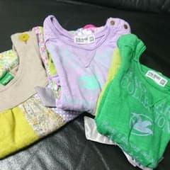 【NAHANAHA様専用】ラグマート チュニック90、ワンピース80 おまとめのサムネイル