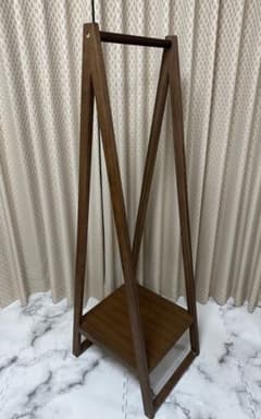 送料込】無印良品 木製コートハンガー - メルカリ