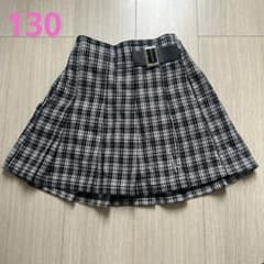JENNI love チェックスカート 130のサムネイル
