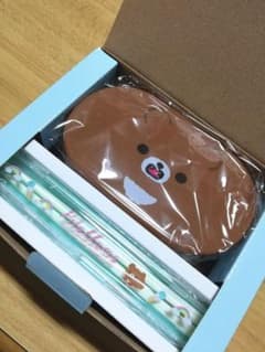リラッくじ　part46 箸付ランチケース　チャイロイコグマのサムネイル