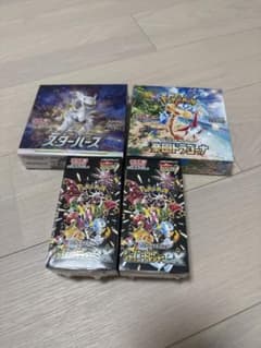 再*応様 ポケモンカードゲーム 未開封BOX 4点セットのサムネイル