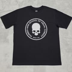 ナンバーナイン スカルプリントTシャツ サイズ 4 黒 ドクロ - メルカリ