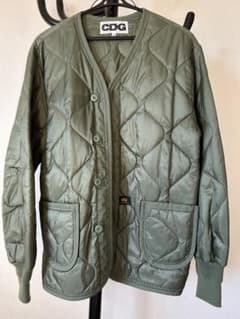 CDG オリーブグリーン キルティングジャケット CDG キルティングジャケット オリーブグリーン - メルカリ