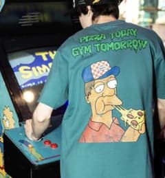 Pizza dude CS / ピッツァデュードカットソー　定価10,450円のサムネイル