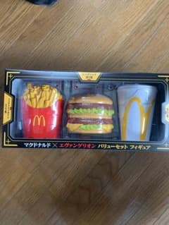 マクドナルド×エヴァンゲリオン バリューセット フィギュア　新品未開封