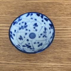 なずな文 染付 骨董 アンティーク 古伊万里 欠けあり - メルカリ