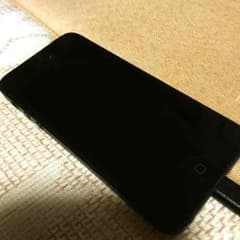 美品 iPhone5 ブラック ハンバーグ様専用のサムネイル