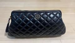 希少 新品未使用 MONCLER 山羊革 クラッチバッグ HELENE 保存袋付 