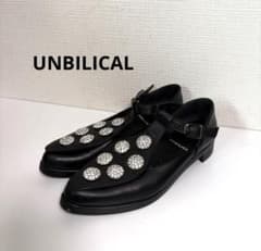 専用　UNBILICAL アンビリカル ビジュー レザーストラップシューズ 専用 UNBILICAL アンビリカル ビジュー レザーストラップシューズ