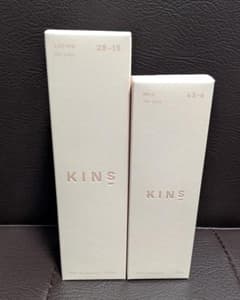 KINS キンズ ローション 化粧水 120ml ミルク 乳液 30g セット