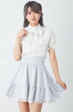 ジャガード裾レースSK　Ank Rouge 　アンクルージュのサムネイル