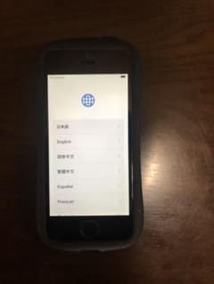 iPhone SE Space Gray 64 GB SIMフリーのサムネイル