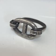 シルバー製アンカーチェーンリング