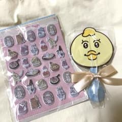 パラダイス!カフェ⭐︎ 限定　チョコレート風ミラー＆ぷっくりシール セットのサムネイル