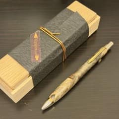 朱椿粋Woodpen craft ボールペン バックアイバール 廃番のサムネイル