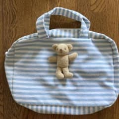 トラセリア クマのぬいぐるみ付きトートバッグのサムネイル