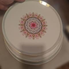 花柄 飾りプレート 皿26センチ hope fine china　3枚セットのサムネイル