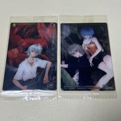 エヴァンゲリオン 限定 ウエハースカード 渚カヲル 綾波レイ アスカ