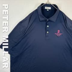 2076 PETER MILLAR 리츠 칼튼 자수 폴로 셔츠 XL