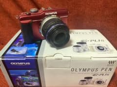<最終値下> OLYMPUS E−PL1S E-PL1S レンズキット REDのサムネイル