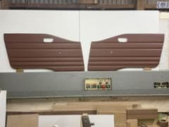 ☆スバル サンバートラックTT1/TT2用ドア内張りブラウンJABIA車両難燃☆ ☆スバル サンバートラックTT1/TT2用ドア内張りブラウンJABIA車両難燃
