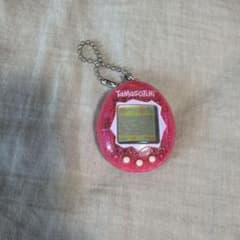 Tamagotchi ピンク ラメ キーチェーンのサムネイル
