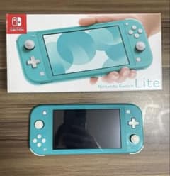 Nintendo Switch Lite ターコイズ ジャンク品　箱ありのサムネイル