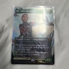 Y*u様 マジック：ザ・ギャザリング マイルズ・モラレス　英語　foil 英)【Foil】マイルズ・モラレス / Miles Morales