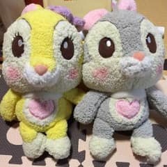 ふ ふ 。様専用です☆ディズニー バンビ  とんすけ＆ミスバニー ぬいぐるみのサムネイル