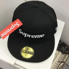 Supreme BoxLogo NewEra シュプリーム　7 1/4のサムネイル